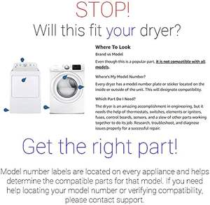 WE04X10116 1089010 <span class=keywords><strong>DR</strong></span> Accenditore per Asciugatrice a Corrente Manuale K 220V in Plastica 1.5KW Garanzia 1 Anno Parti per Lavatrice Uso Domestico - Product Image 3