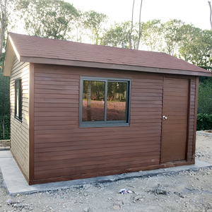 Casa de Madera Personalizada para Jardín Exterior, Resistente a la Corrosión, Móvil y Ensamblable, como Cuarto de Herramientas, Quiosco de <span class=keywords><strong>Venta</strong></span> o Caseta de Seguridad - Product Image 1