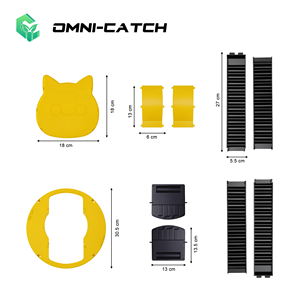 Оптовая продажа с завода: Многоразовая двухканальная приманочная станция для крыс из АБС-пластика, экологичная ловушка для грызунов, прочная и долговечная коробка для борьбы с вредителями - Product Image 2
