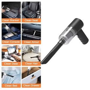 40,000RPM 3000PA USB Rechargeable Portable Portable 3-en-1 MINI Aspirateur de Voiture avec Aspiration et Souffleur pour Garage Ménage