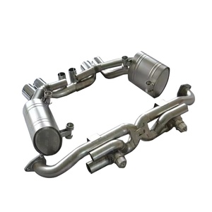 JTLD 新型高性能排气系统 Valvetronic Catback 适用于保时捷 991.1 991.<span class=keywords><strong>2</strong></span> Turbo s 3.8 带阀门排气系统，<span class=keywords><strong>2</strong></span> 年保修 - Product Image 1