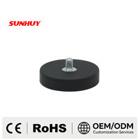Support magnétique de toit de 31 mm pour barre lumineuse LED de camion, supports de montage magnétiques, pinces