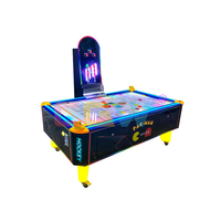 Fournisseur de machines d'arcade de hockey sur air à monnayeur, équipement de hockey sur air FEC, jeu de hockey interactif multijoueur, prix de gros