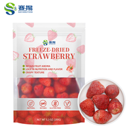 100% Natuurlijk Gevriesdroogd Fruit Snack Gedroogd Fruit Verpakking Gedroogd Fruit Groothandel Gevriesdroogd Fruit Hele Aardbeien