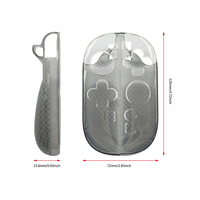 Manettes gauche et droite en TPU à motif diamant pour Nintendo Switch 2 Joy-Con : Améliorez l'absorption des chocs et le contrôle – Accessoires de jeu