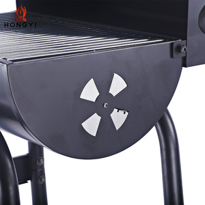 Parrilla de carbón sin humo Hongyi estilo carrito, 95x47x118cm, para brochetas y carne, para cocinar al aire libre - Product Image 2