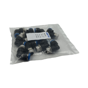 153053 QSL-3/8-12 проталкиваемый L-фитинг с наружной резьбой R3/8 Германия, быстрый Коннектор с трахеальной резьбой - Product Image 6