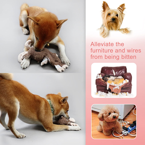 Jouet pour chien en peluche en forme d'élisar, couineur, pour Noël, vente en gros 2026 - Product Image 6