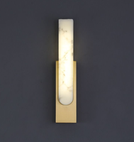 Lampe murale LED à intensité variable de style moderne et luxueux, couleur or, certifiée APCITL, pour salon et chambre à coucher