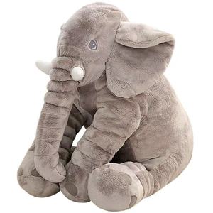 Personalización lindo elefante de peluche de juguete orejas grandes bebé orejas largas elefante de peluche súper suave felpa PP malla de algodón 40cm/60cm - Product Image 2