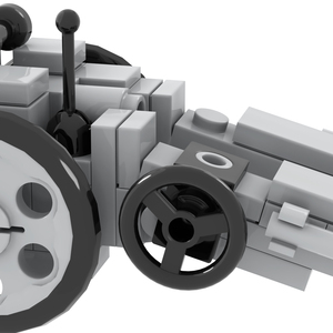 MOC5020 Série Militaires <span class=keywords><strong>WW2</strong></span> Canons d'infanterie de 155 mm Artillerie Briques de construction éducatives DIY Cadeaux créatifs Jouets pour enfants - Product Image 4