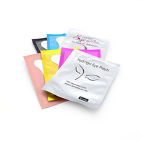 Haute qualité 50 pièces/sac coton cache-oeil marque privée MSDS Hydrogel Logo personnalisé impression meilleure qualité masque de soutien pour les yeux