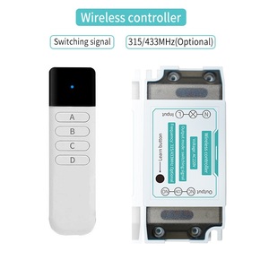 Kit de disjoncteur intelligent pour maison connectée, contrôleur monocanal pour lampe et moteur 220V, télécommande sans fil avec code roulant - Product Image 2