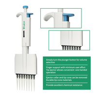 WISDOM 0.luL -10mL Pipettes mécaniques supérieures multicanaux Pipette automatique personnalisée numérique et bon marché