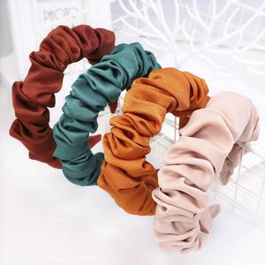 <span class=keywords><strong>MIO</strong></span> Lovely Lady Soft Fabric Scrunchie Diademas Banda para el cabello Diadema de belleza de moda para mujeres - Product Image 3