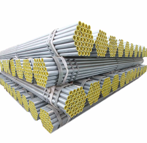 أنابيب من الصلب المجلفن ASTM A53 متوفرة لآلات لحام بخاصية التردد العالي أنابيب نفط مجلفنة أنبوب لحام أنبوب بدفيئة - Product Image 5