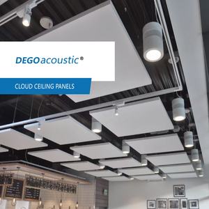 Panneaux composites incombustibles pour plafond acoustique <span class=keywords><strong>de</strong></span> décoration intérieure d'usine chinoise, épaisseur 30 <span class=keywords><strong>mm</strong></span>, panneau nuage - Product Image 4