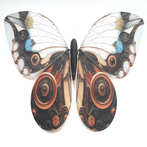 JIN PENG Jouet Papillon Volant RVB Éblouissant Télécommandé, <span class=keywords><strong>Drone</strong></span> <span class=keywords><strong>Insecte</strong></span> Lumineux pour Ambiance Scénique - Product Image 1