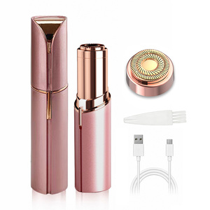 Épilateur électrique pour le visage et les lèvres, éliminateur de poils de vison avec lumière, rasoir facial indolore pour femmes - Product Image 1