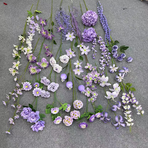 Flores de Seda Coloridas para Decoración de Bodas, Arreglos Florales Artificiales para Escenarios y Accesorios de Fotografía - Product Image 6