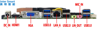 In-tel-placa base QM7000 con 7. ª generación, Kaby Lake, Quad Core, i5-7300HQ, CPU EDP, mini-itx fina, para monitores de pantalla táctil
