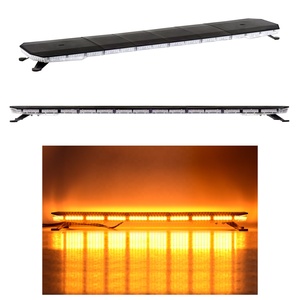 <span class=keywords><strong>Barre</strong></span> lumineuse LED universelle 12-24V, 62 pouces, taille standard, ECE R65 SAE J845, 51 modes <span class=keywords><strong>de</strong></span> clignotement, base en aluminium, lumière stroboscopique pour <span class=keywords><strong>toit</strong></span> - Product Image 1