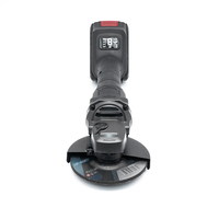 Meuleuse d'angle sans fil WINKKO haute vitesse 9500 tr/min, professionnelle, industrielle, 21V, batterie lithium, sans balais, pour découpe de métal