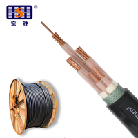 Cable de Cobre Flexible WDZB-YJY 3*6mm+2*4mm de 3 Núcleos, Bajo Voltaje 0.6/1kV, Resistente al Calor, Libre de Halógenos, Retardante de Llama