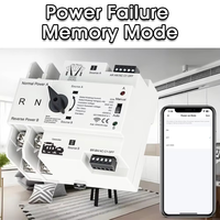 Reliable Intelligent 2P AC230V WiFi ATS Dual Power Automatic Transfer Switch for City Power Generator Conversion