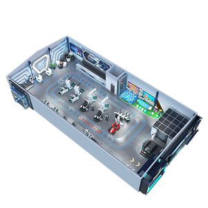 Pusat Permainan hiburan komersial perlengkapan taman tema Vr zona permainan kustom taman hiburan anak-anak besar - Product Image 5