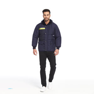 Ruang <span class=keywords><strong>Freezer</strong></span> Memakai Seragam Set Jaket Celana Cold Storage Perlindungan Pakaian Musim Dingin Luar Ruangan Hangat Workwear Suit - Product Image 3
