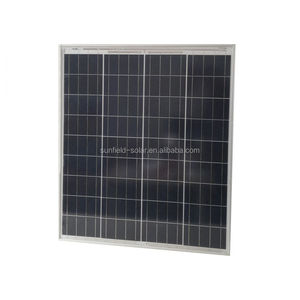 แผงโซลาร์เซลล์แบบพกพา โพลีคริสตัลไลน์ซิลิคอน กระจกนิรภัย 12V ระบบออฟกริด ขายจากโรงงาน 80W 85W 90W 18V อายุการใช้งาน 25 ปี - Product Image 3
