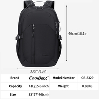 Sac à dos de voyage d'affaires personnalisé avec pochette pour trolley, 15,6 pouces, imperméable, multi-compartiments, pour ordinateur portable, pour le travail au bureau et les voyages
