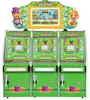 Kit d'arcade de magie à pièces de monnaie Deluxe Pushin' Prizes, machine à pousser des pièces de monnaie, machine à pousser des pièces de monnaie avec changeur de billets