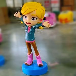 <span class=keywords><strong>Rev</strong></span> & Roll luxe dessin animé personnage animé grandes Statues résine jardin ornement Sculpture Art décoration de la maison pour parc d'attractions - Product Image 1