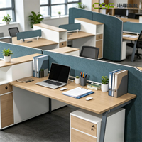 Bureau debout réglable, poste de travail informatique, bureau modulaire avec double moteur, montage facile, design moderne, usage commercial