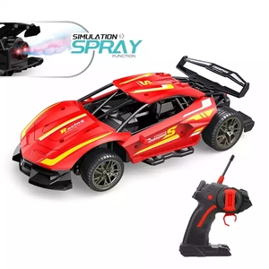 Mini giocattoli radiocomandati in plastica ricaricabile a 4 canali in plastica per auto Spray Drift RC Racing Car Kar per bambini - Product Image 3