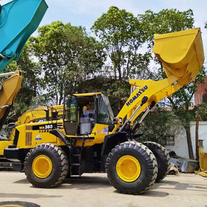 Pala cargadora de ruedas WA360 de alta calidad usada Komatsu de alta calidad, importada de Japón, a buen precio en Shanghái, en el caso de los dos primeros - Product Image 3