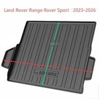 Tapis de voiture en promotion, doublure de coffre OEM, accessoires automobiles, tapis de coffre de luxe en TPO, pour Land Rover Range Rover Sport 2023-2026