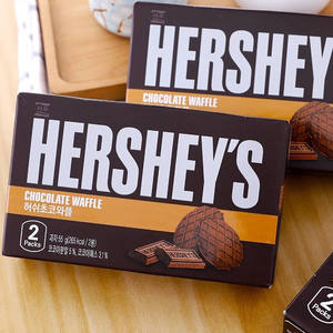 Venta al por mayor <span class=keywords><strong>de</strong></span> galletas finas y crujientes Hershey coreanas, crema, galleta <span class=keywords><strong>de</strong></span> gofres <span class=keywords><strong>de</strong></span> Chocolate, aperitivos exóticos, 55g - Product Image 5