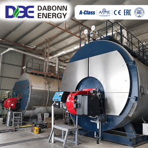 Chaudière à vapeur automatique au gaz ou au mazout de 1 à 2 tonnes, 10 bars, pour le <span class=keywords><strong>chauffage</strong></span> industriel et la transformation alimentaire (norme ASME) - Product Image 1