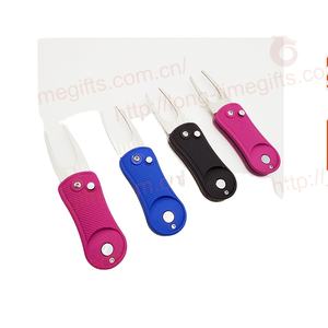 เครื่องมือซ่อมใบกอล์ฟแบบพกพาที่มีเครื่องหมายลูกกอล์ฟและซ่อมแซมคราดโลหะส้อมกอล์ฟ - Product Image 6