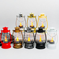 Lampe LED vintage en plastique en forme de poney, style lanterne, veilleuse décorative pour Noël et Pâques, best-seller