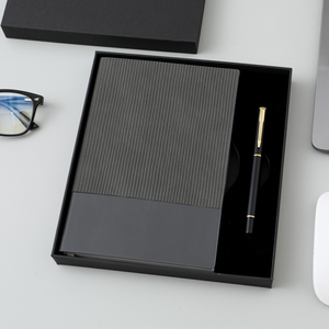 Carnet de notes en cuir spirale personnalisé à prix promotionnel pour entreprise, cadeau d'entreprise, cadeaux marketing pour les entreprises - Product Image 1