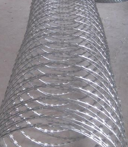 Cuộn dây thép gai mạ kẽm hình chữ thập - Product Image 2