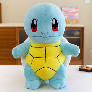 Nouveau bleu Jenny tortue en peluche mignon petite tortue en peluche poupée personnalisée PP coton oreiller pour les jouets en peluche en gros - Product Image 3