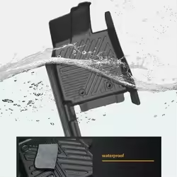 Tapis de voiture en plastique 5D TPE imperméable personnalisé de marque KQD tapis de sol de voiture <span class=keywords><strong>noir</strong></span> vente en gros pour 2024 <span class=keywords><strong>QASHQAI</strong></span> - Product Image 6