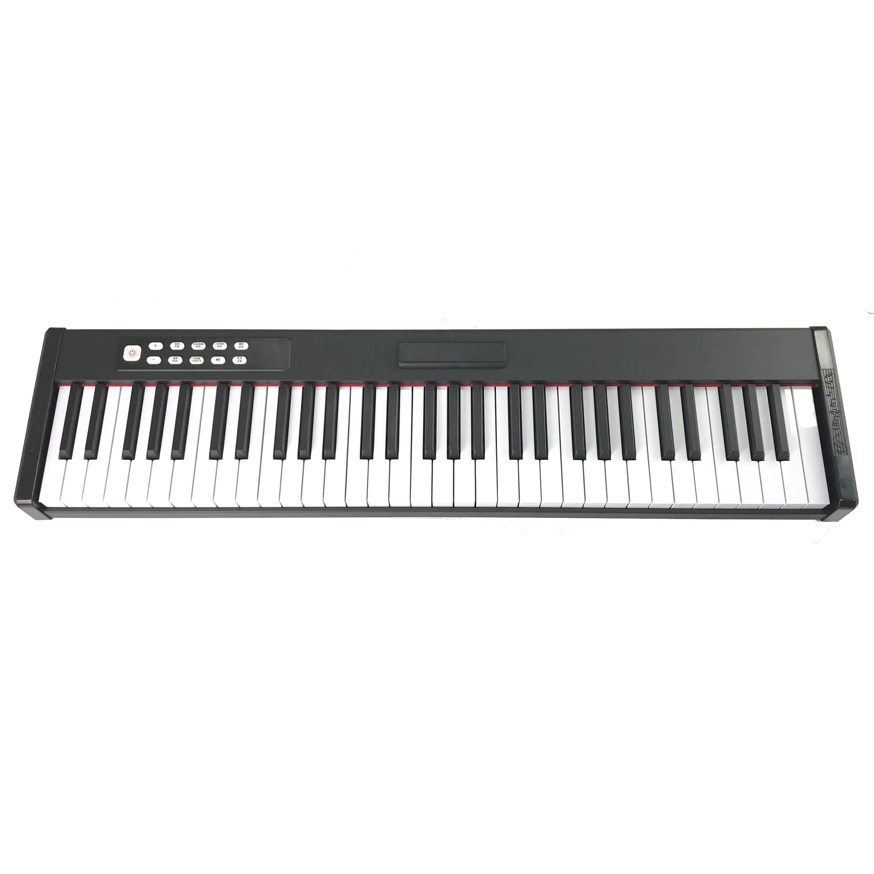 Good Quality Costour Portable Digital 88 Key Piano Keyboard with Rechargeable Battery and MIDI over USB