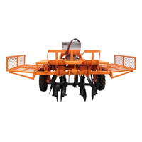 Planteuse de manioc multifonctionnelle à 2 rangs, 100 CV, fonctionnant avec un tracteur, planteuse de tiges de manioc, semoirs et transplanteurs