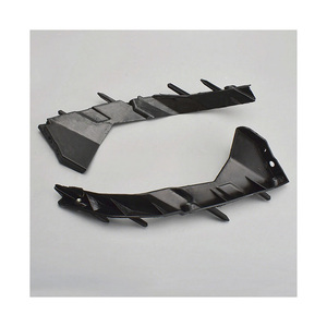 Kit de soportes de parachoques delantero de alta calidad para 2015-2021 para Dodge Charger plástico con recortes de luz antiniebla protección de carrocería trasera - Product Image 1